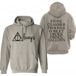 2015 Mens Hoodies Deathly Hallows Logo Custom Casual Men's Crewneck Sweatshirts Graphic S-3XLPlus Sizes hoodies