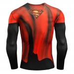 2015 New Fitness MMA Compression Shirt Men Anime Bodybuilding Long Sleeve 3D T Shirt Crossfit Tops Shirts