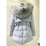 2015 New Women Clothes Winter Jacket Large Size Very Stylish Raccoon Fur Collar Warm Coats Women Thicken Long Winter Down JX192