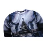 2015 new casual men hoodie 3d Dream Star Printed sweatshirt men fashion mens hoodies and sweatshirts harajuku chandal hombre
