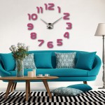 2016  new clock watch wall clocks horloge 3d diy acrylic mirror Stickers Home Decoration Living Room Quartz Needle free shipping