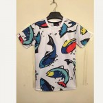 2016 3D Funny T shirts Men Tees Summer Women Emoji Doge T shirt Unisex Funny 3D Shirt Women Men Top Cotton Brand Clothing,JA089