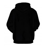 2016 Autumn Style 3D Printed Sweatshirts Astronaut Skull Design Long Black Hoodies Casual Sweatshirt Men 2016 Brand Tracksuits