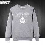 2016 Autumn winter Iron Maiden Sweatshirts men band rock heavy metal music printing male hoodies pullover ding plus size