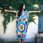 2016 Bohemian style Print Flower Women Long Dress Plus size Loose Summer Dress V-neck Casual Boho Dress Robe Longue Femme A079