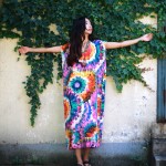 2016 Bohemian style Print Flower Women Long Dress Plus size Loose Summer Dress V-neck Casual Boho Dress Robe Longue Femme A079