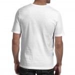 2016 Brand Men T Shirt New Hand Drawn Japanese Lonely Soldier Warrior Samurai T-shirt Casual White Short Sleeve Tshirt
