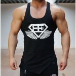 2016 Brand vest bodybuilding clothing and fitness men undershirt tank tops tops golds men undershirt XXL