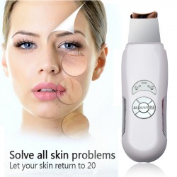 2016 Deeply ultrasonic face skin cleaner device blackhead removal Device shovel machine face exfoliator deeply clean the skin