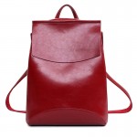 2016 Design PU Leather Backpack Women Backpacks For Teenage Girls School Bags Black Summer Brand Vintage Backpack Mochilas Mujer
