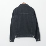 2016 Fashion Black Vintage BF Denim Jacket Jeans Autunm Women Basic Coats Short Jean Plus Size Outerwear C3016
