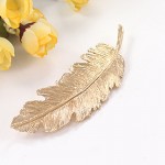 2016 Female Leaf Shape Girl Headwear Barrette Hairpin Hairgrips Hair Cilps For Girls Hair Ornament Hair Accessories For Woman