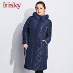 2016 Frisky High-quality Women's Winter Coat Jackets Thick Warm Wind Down Jacket Female Fashion Casual Parkas Plus Size FR2738