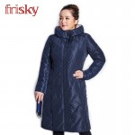 2016 Frisky High-quality Women's Winter Coat Jackets Thick Warm Wind Down Jacket Female Fashion Casual Parkas Plus Size FR2738