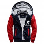 2016 Men's Winter Hoodies Tom Clancy's The Division SHD Coat Costume Zipper Sweatershirt Super Warm Thicken Fleece Outwear