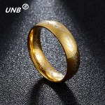 2016 Midi Ring Tungsten The One Rings of Power Gold Ring Lvers Women and Men Jewelry Wholesale Free Drop ship World of Warcraft