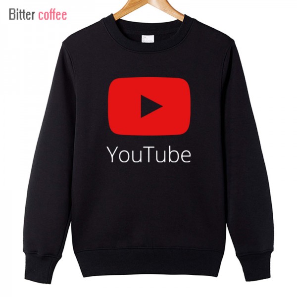 2016 NEW Youtube  hoodies Men winter  Style Cotton  hoodies in Youtube Video Boy warm clothes Hoodies & Sweatshirts