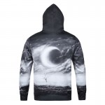 2016 New  Fall/Winter Street Wear Novelty Hoodies Men Women Skulls Painted 3D Printing Pullover Halloween Hooded Sweatshirts