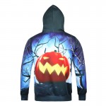 2016 New  Fall/Winter Street Wear Novelty Hoodies Men Women Skulls Painted 3D Printing Pullover Halloween Hooded Sweatshirts