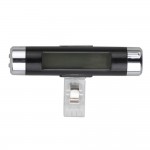 2016 New 2 in1 Car Auto LCD Clip-on Digital Backlight Automotive Thermometer Clock Calendar automotive digital car clock HOT
