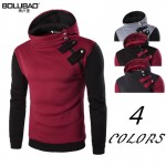 2016 New Arrival Brand-Clothing Autumn Hoodie Sweatshirt Men Fashion Solid Color Hoodies Men Casual Men Sweatshirt Size M-2XL