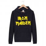 2016 New Arrival Pullover Casual Sportswear Cotton Printed Iron Maiden Rock Band Hip Hop Mens Hoodies And Sweatshirts Fashion