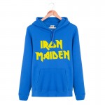 2016 New Arrival Pullover Casual Sportswear Cotton Printed Iron Maiden Rock Band Hip Hop Mens Hoodies And Sweatshirts Fashion