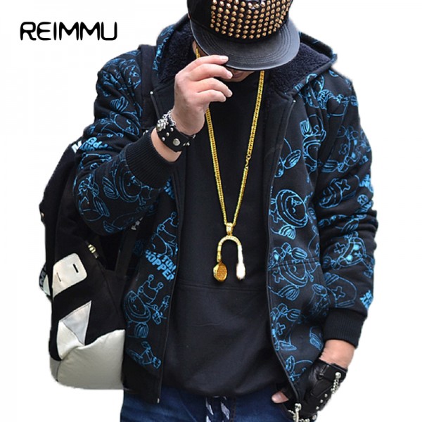 2016 New Arrival Winter Style Mens Hoodie Sweatshirt Warm Thick Style Hoodies Men Oversized 5XL Fleece Printed Hoodies Hot Sale