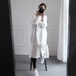 2016 New Autumn and Winter Women's Fashion Dress  Korean Version NEW ARRIVAL OVERSIZE Loose Casual Dress