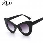 2016 New Big Frame Sunglasses Women Cat Eye Glasses Fashion Brands Woman Sun glasses Vintage Oversized Gafas Feminino UV400