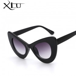 2016 New Big Frame Sunglasses Women Cat Eye Glasses Fashion Brands Woman Sun glasses Vintage Oversized Gafas Feminino UV400