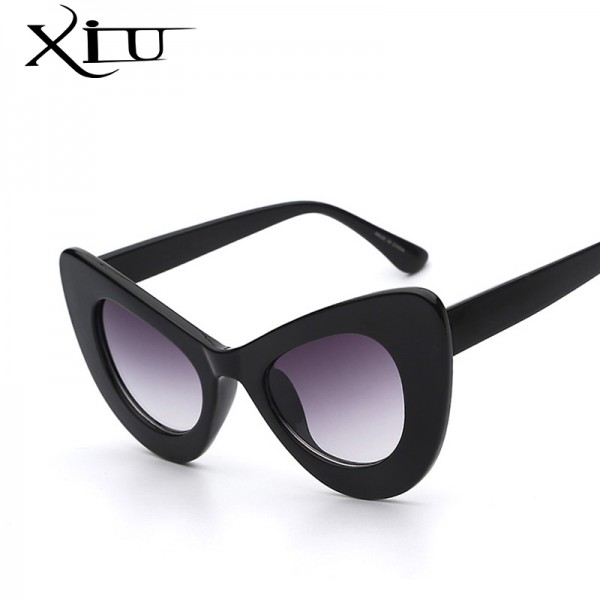2016 New Big Frame Sunglasses Women Cat Eye Glasses Fashion Brands Woman Sun glasses Vintage Oversized Gafas Feminino UV400