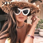 2016 New Big Frame Sunglasses Women Cat Eye Glasses Fashion Brands Woman Sun glasses Vintage Oversized Gafas Feminino UV400