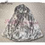 2016 New Elegant Faux Fur Gilet Vest Coat Autumn Winter Warm Hooded Overcoat Parkas Femininas S-3XL Plus Size Outwear Waistcoat