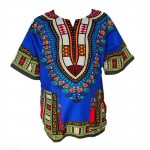 2016 New Fashion Design African Traditional Print 100% Cotton Dashiki T-shirt For Unisex(fast shipping)