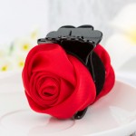 2016 New Fashion Korean Brand Hair Clip Rose Hair Claws Clips Hair Accessories For Women Girls Hair Crab Clamp Hot Free Shipping