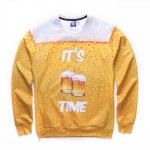 2016 New Fashion Women/Men 3D hoodies sweatshirts Casual   American flag clown cloud Funny 3d Tee Tops