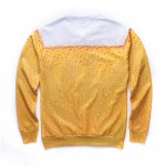 2016 New Fashion Women/Men 3D hoodies sweatshirts Casual   American flag clown cloud Funny 3d Tee Tops
