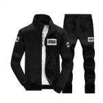 2016 New Men's Suit Casual Hoodies Sets Solid Sweatshirts Spring Autumn Tracksuit Male Sweatpants And Sportswear SA065