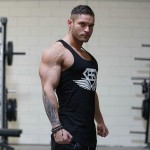 2016 New Mens Singlets Fitness tops Stringer Men bodybuilding Tank Tops Stringer Vest Tank Top Men sleeveless jersey