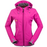 2016 New Outdoors Fleece Lining soft shell jacket women warm fashion casual Water Resistant Windproof Softshell Coat CKL1230