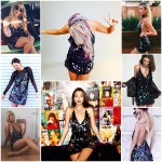 2016 New Sexy Backless Oversized Sequins Deep V-neck Halter Sleeveless Slim Mini Dress Womens Party Club Femininas Shiny Dresses