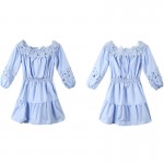 2016 New Strapless Lace Tunic Dresses for Women's Dresses Bodycon Clothing Summer Vestido Mini Dress