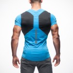 2016 New T-shirt men Tights Fitness Quick Dry Casual Stretch Top Tee Shirt Fitness Mma Plus Size Hot Sale