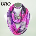 2016 New Tube Scarves Warm For Women Fashion Designer Plaid lady Ring Scarfs Infinity Scarf Tube scarf  V8A18430
