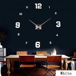 2016 New Wall Clock Clocks Watch Horloge Murale Diy 3d Acrylic Mirror Large Home Quartz Circular Needle Modern Free Shipping