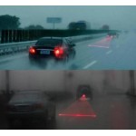 2016 Newest Anti Collision Rear-end Car Laser Tail Fog Light Auto Brake Parking Lamp Rearing Warning Light Car Styling