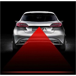 2016 Newest Anti Collision Rear-end Car Laser Tail Fog Light Auto Brake Parking Lamp Rearing Warning Light Car Styling