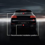 2016 Newest Anti Collision Rear-end Car Laser Tail Fog Light Auto Brake Parking Lamp Rearing Warning Light Car Styling