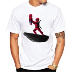 2016 Newest Deadpool Men T shirt Fashion Regenerating Jackass Design tops The Darth King Printed T-Shirts Punk Hipster tee